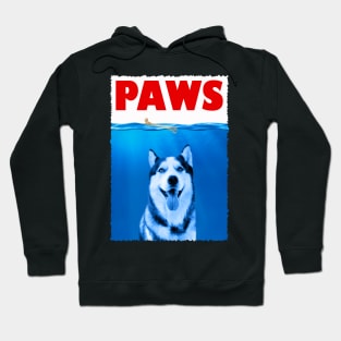 Siberian Symphony Husky PAWS, Urban Canine Couture Tee Delight Hoodie